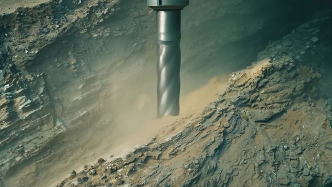 钻透地面 钻透石壁