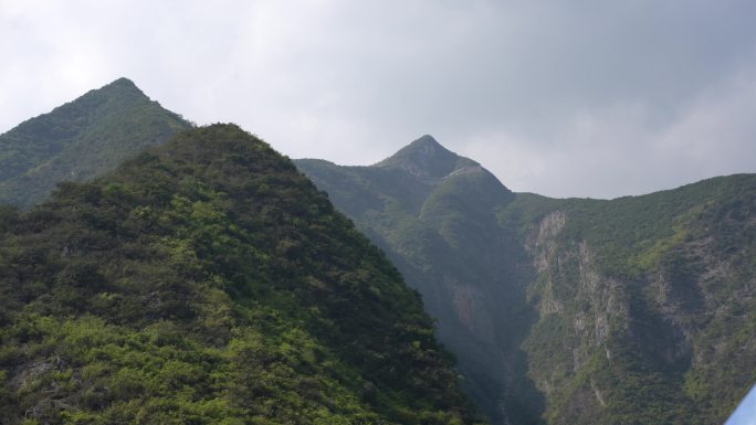 长江三峡巫峡素材