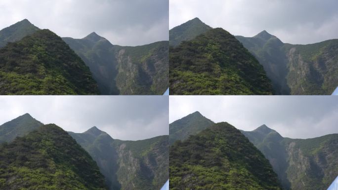 长江三峡巫峡素材