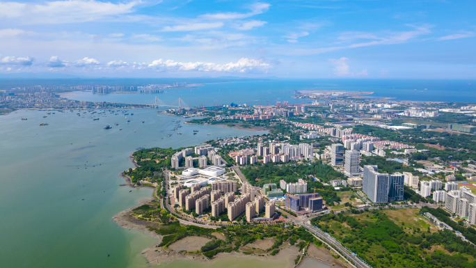 海南儋州洋浦大景延时