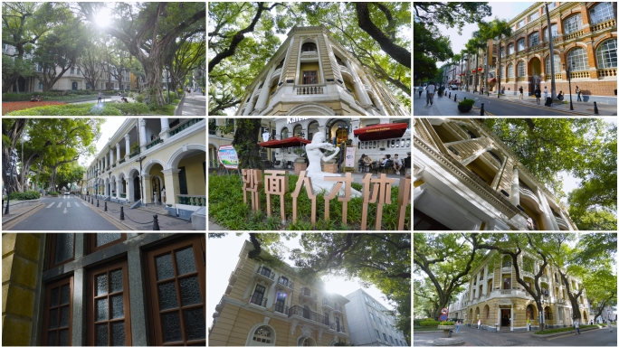 广州沙面公园欧式建筑