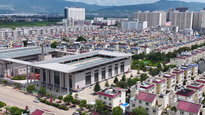 云南省曲靖市会泽县航拍素材