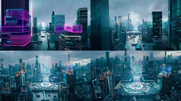 赛博朋克城市