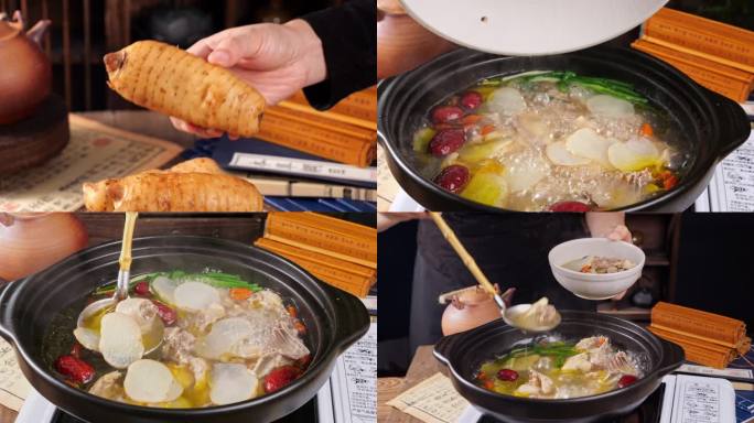 天麻炖鸡 天麻鸡汤 天麻菜品 养生汤