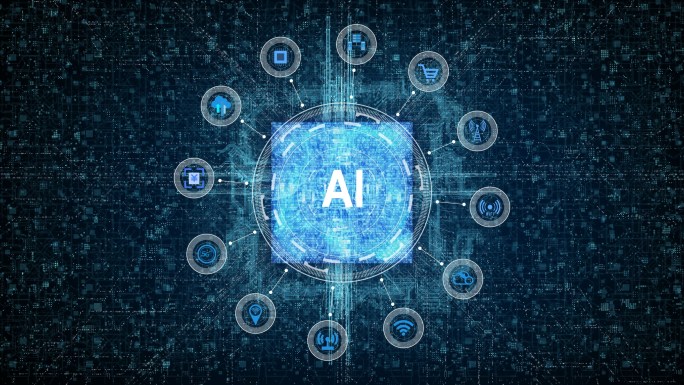 大数据运算中心人工智能芯片展示