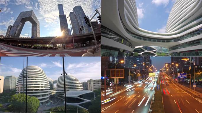 北京延时 北京建筑 北京地标 北京