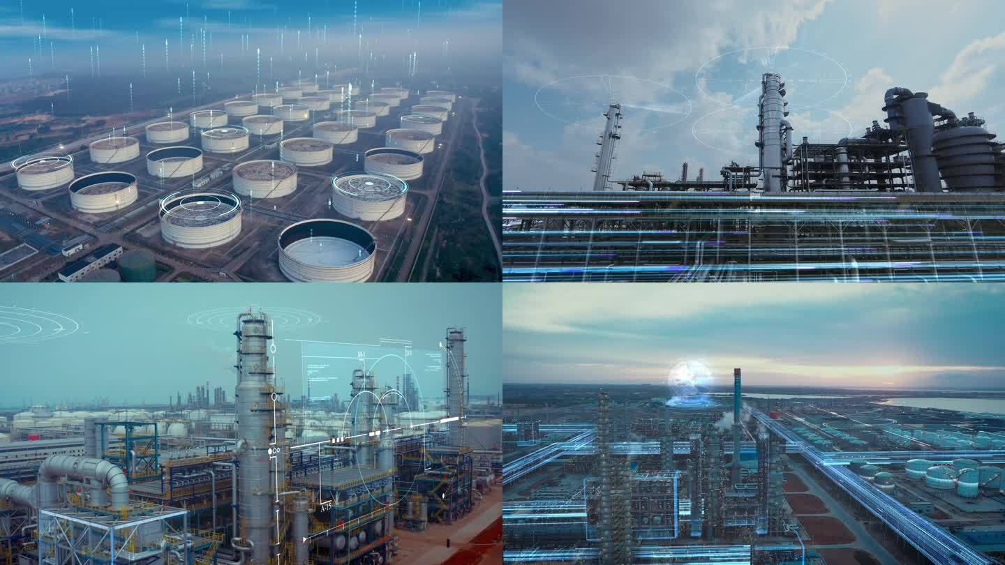 数字智慧工厂化工装置油储lng