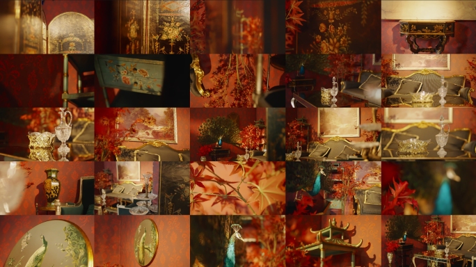 实拍4k-复古室内2