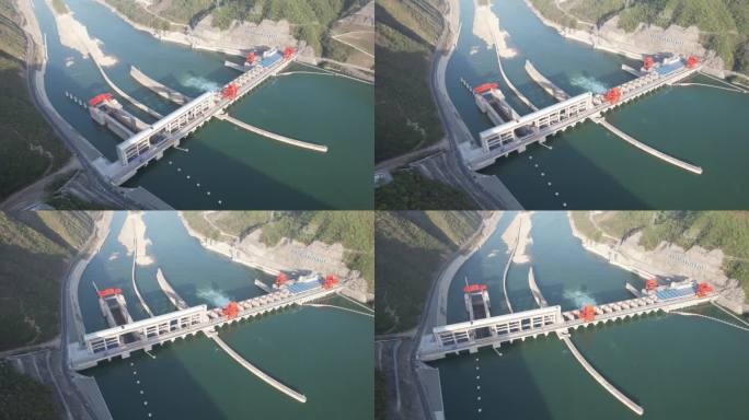 孤山航电枢纽水库河流汉江