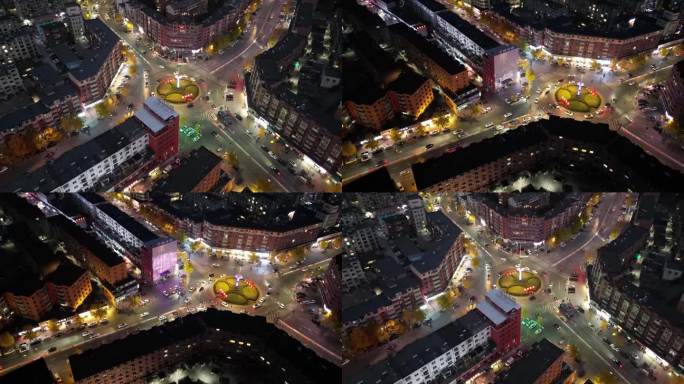 环岛延时摄影