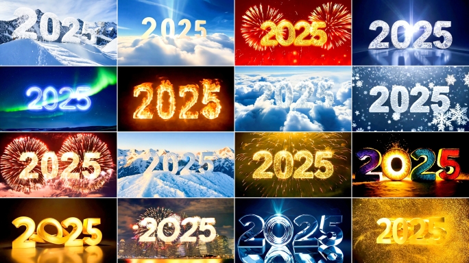 2025片头 2025特效 2025开场