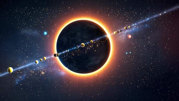 宇宙星空 地球太阳系银河系 星云星际星球