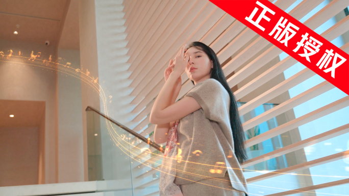 音符粒子和实景合成，音符可单独修改