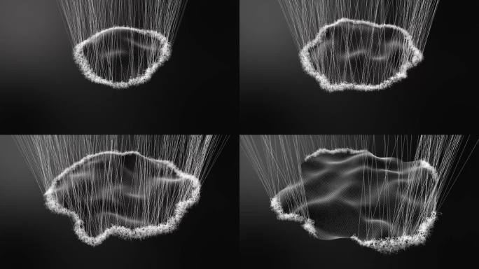 布料编织动画 C4D+AE编织动画