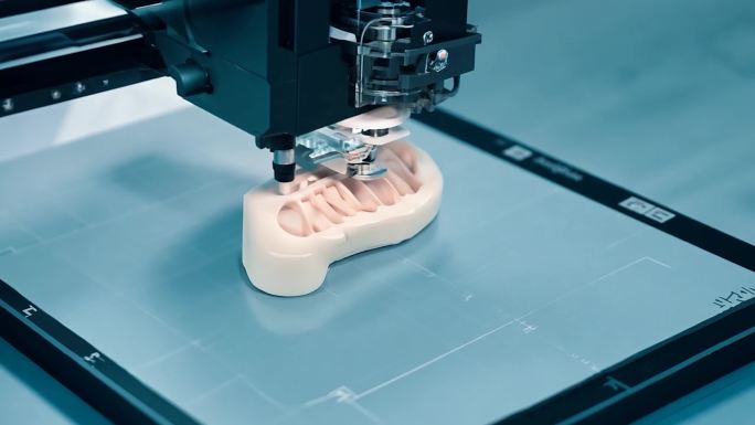 3D打印机在打印医学模型