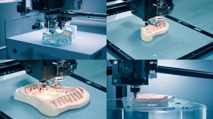 3D打印机在打印医学模型