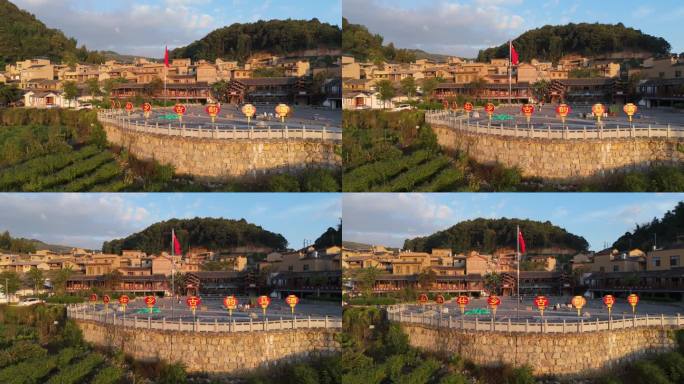 文山民族特色村马洒村