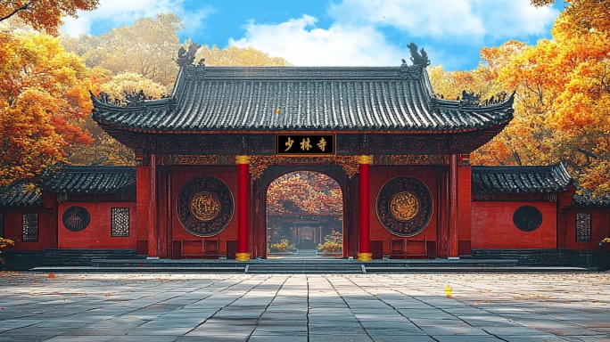 少林寺背景6K