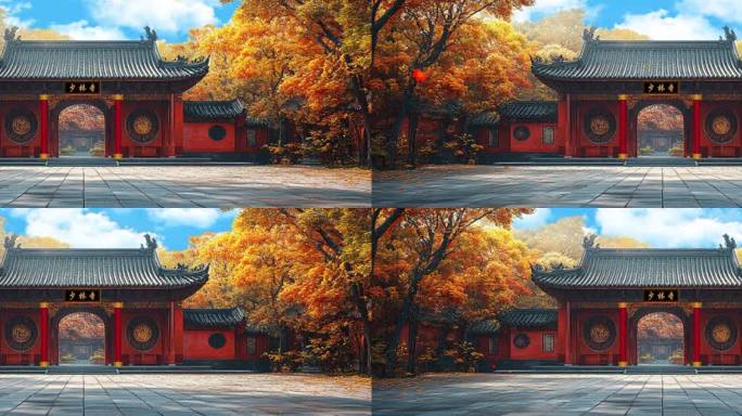 少林寺背景6K