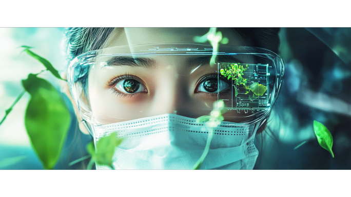 【宽屏】医疗科技智慧医药实验生物培育医院