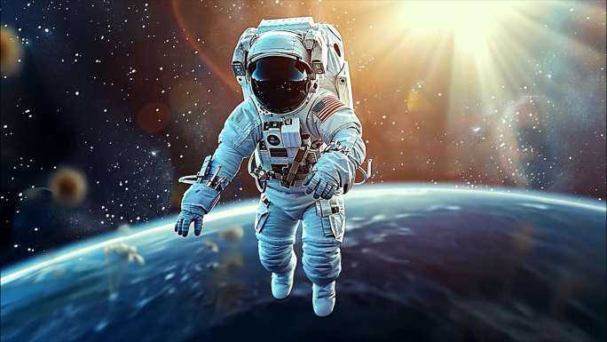 宇宙穿梭星空太空星球黑洞银河地球星河ai