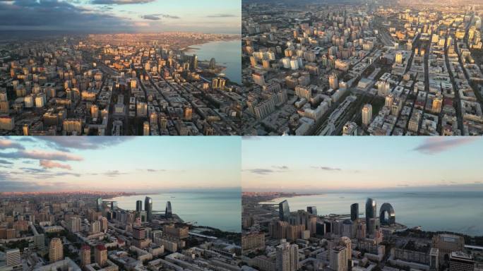 阿塞拜疆城市航拍-9