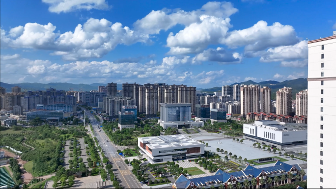 江西赣州市会昌县航拍