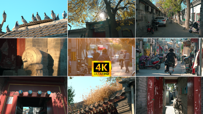 秋天北京胡同人文生活