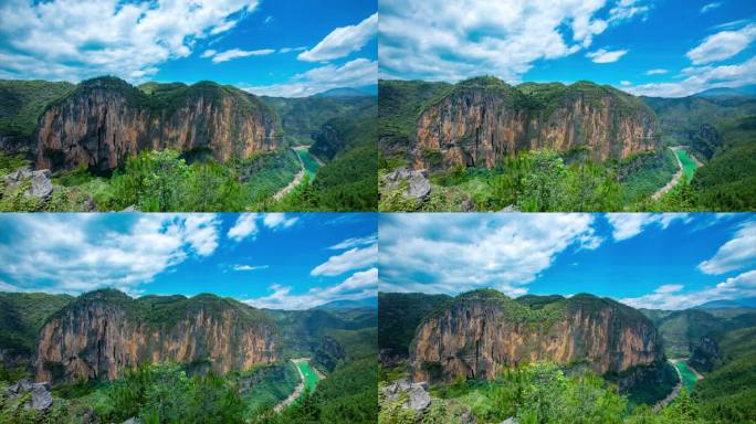 森林青山绿水湖泊绿水青山金山银山