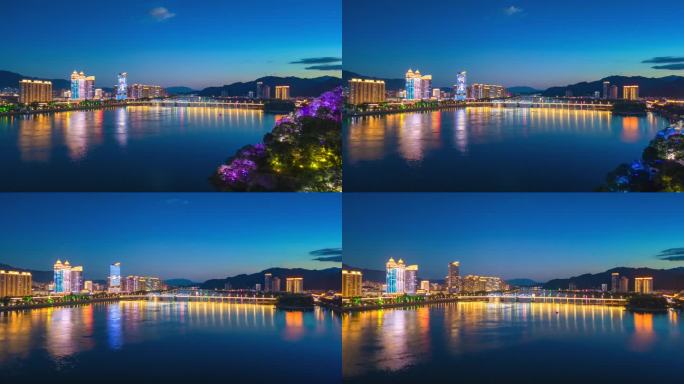 杭州市桐庐县城市风光