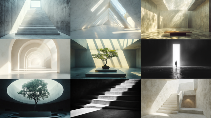 概念 创意 光影空间