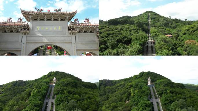 厦门海沧青礁慈济祖宫航拍