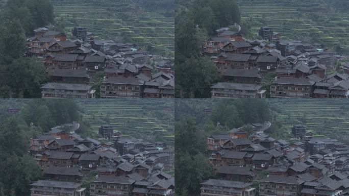 西江千户苗寨航拍