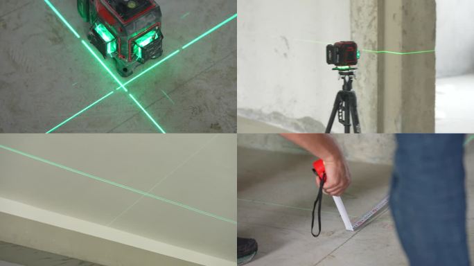 装修 毛坯 测量 红外线 量房  新房