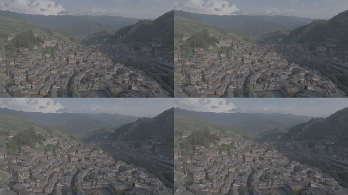 西江千户苗寨航拍