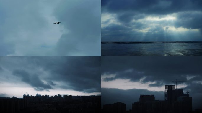暴雨将至 乌云密布 困境