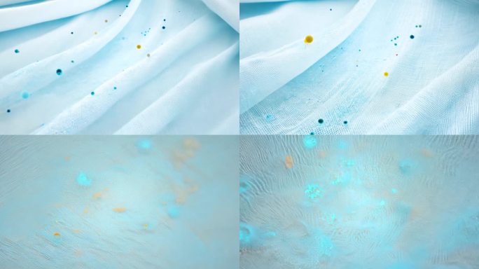 衣物布料除菌杀菌微观过滤动画