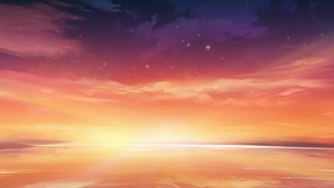云层流动