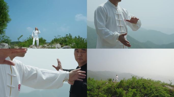 山顶太极 太极推手