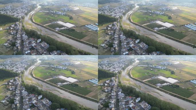 乡村河流  美丽乡村