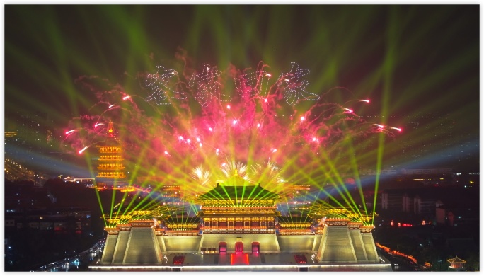 洛阳客属恳亲大会夜景