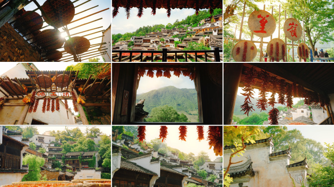 篁岭实拍 婺源风光