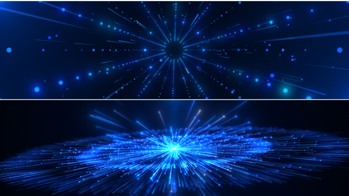 蓝色科技发布会开场秀