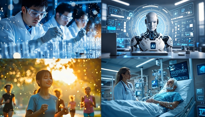 【4K】智慧医疗医学研究AI健康生活合集