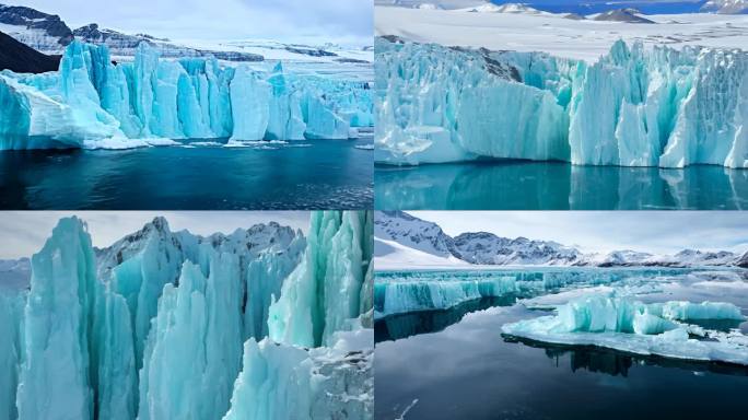 南极冰川 冰河世纪