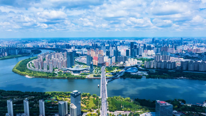 超长航拍沈阳城市宣传片素材