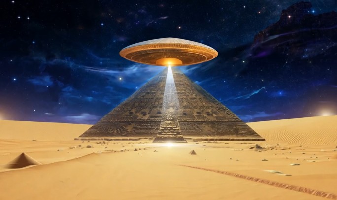 金字塔与外星飞船  外星文明