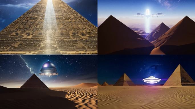 金字塔与外星飞船  外星文明