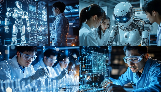 【4K】科技科研生物医学机器人研发合集