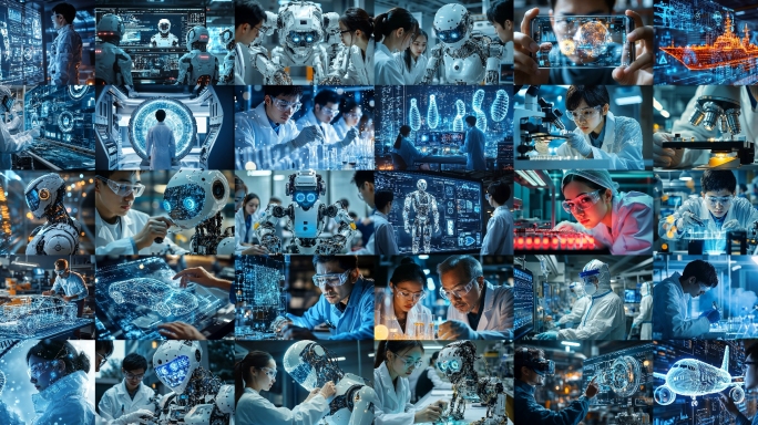 【4K】科技科研生物医学机器人研发合集